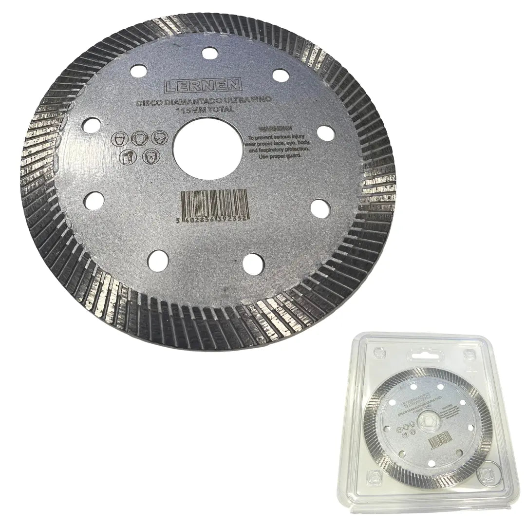 Disco de corte Diamantado 115 mm 4 1/2' Lernen