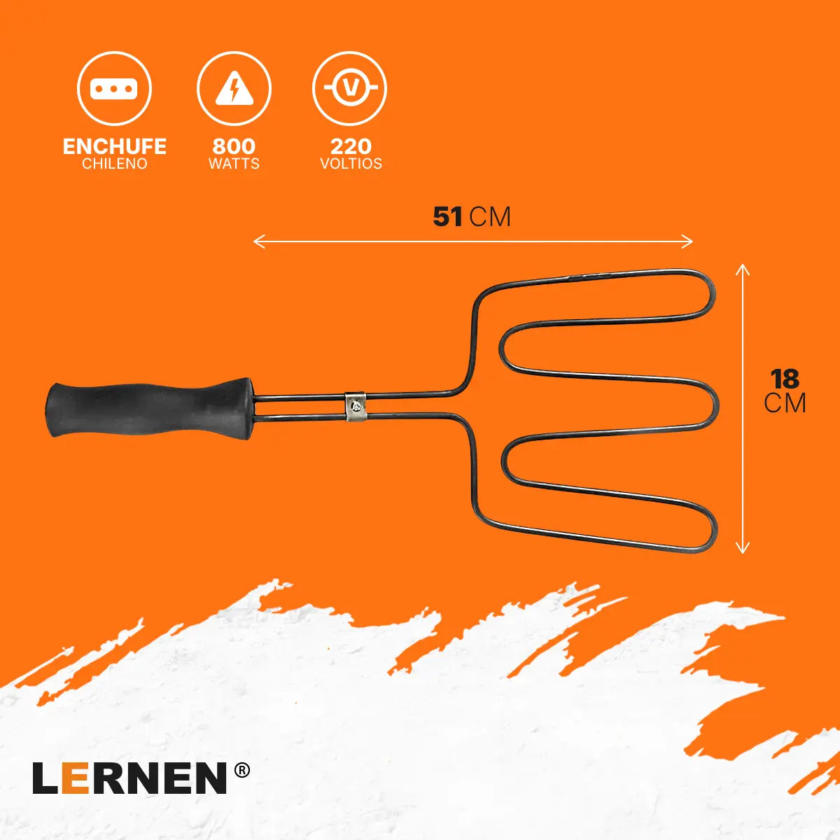 Encendedor Eléctrico De Parrilla Carbón Leña Quincho Lernen Lernen