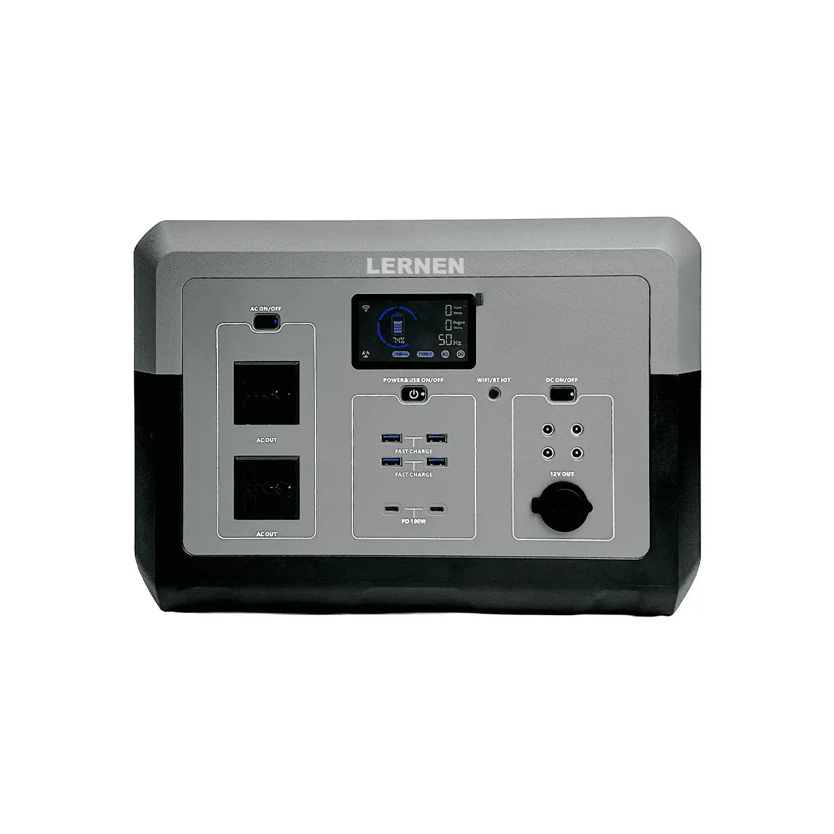 Estación De Energía Portátil Lernen 1.500w Generador Eléctrico Lernen