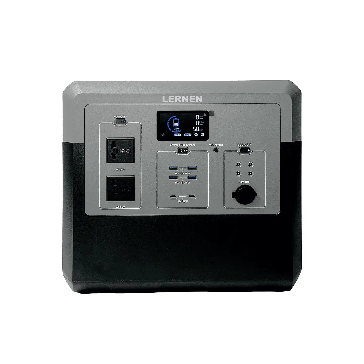 Estación De Energía Portátil Lernen 2400w Generador Eléctrico Lernen