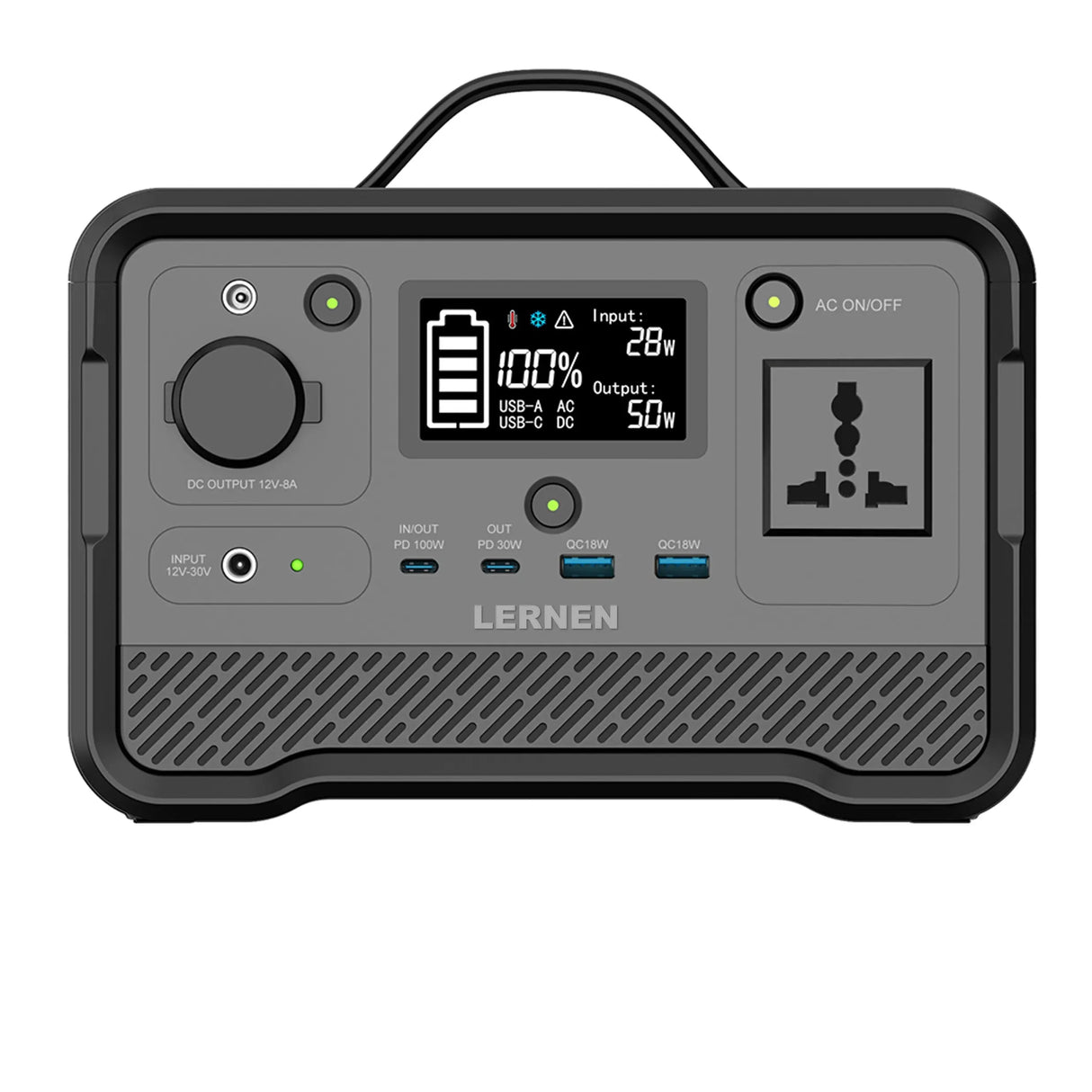 Estación De Energía Portátil Lernen 350w Generador Eléctrico