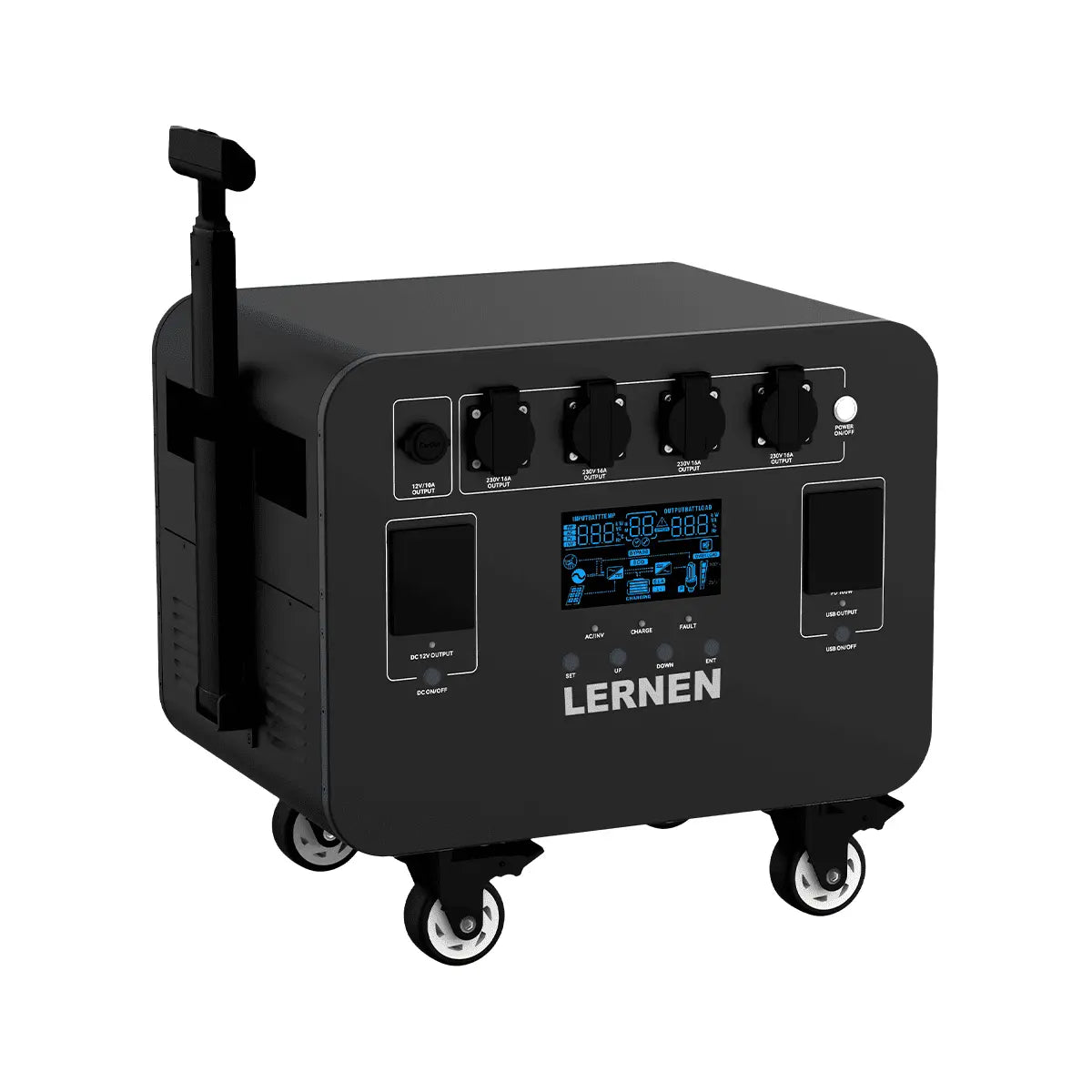 Estación De Energía Portátil Lernen 5000w Generador Eléctrico Lernen