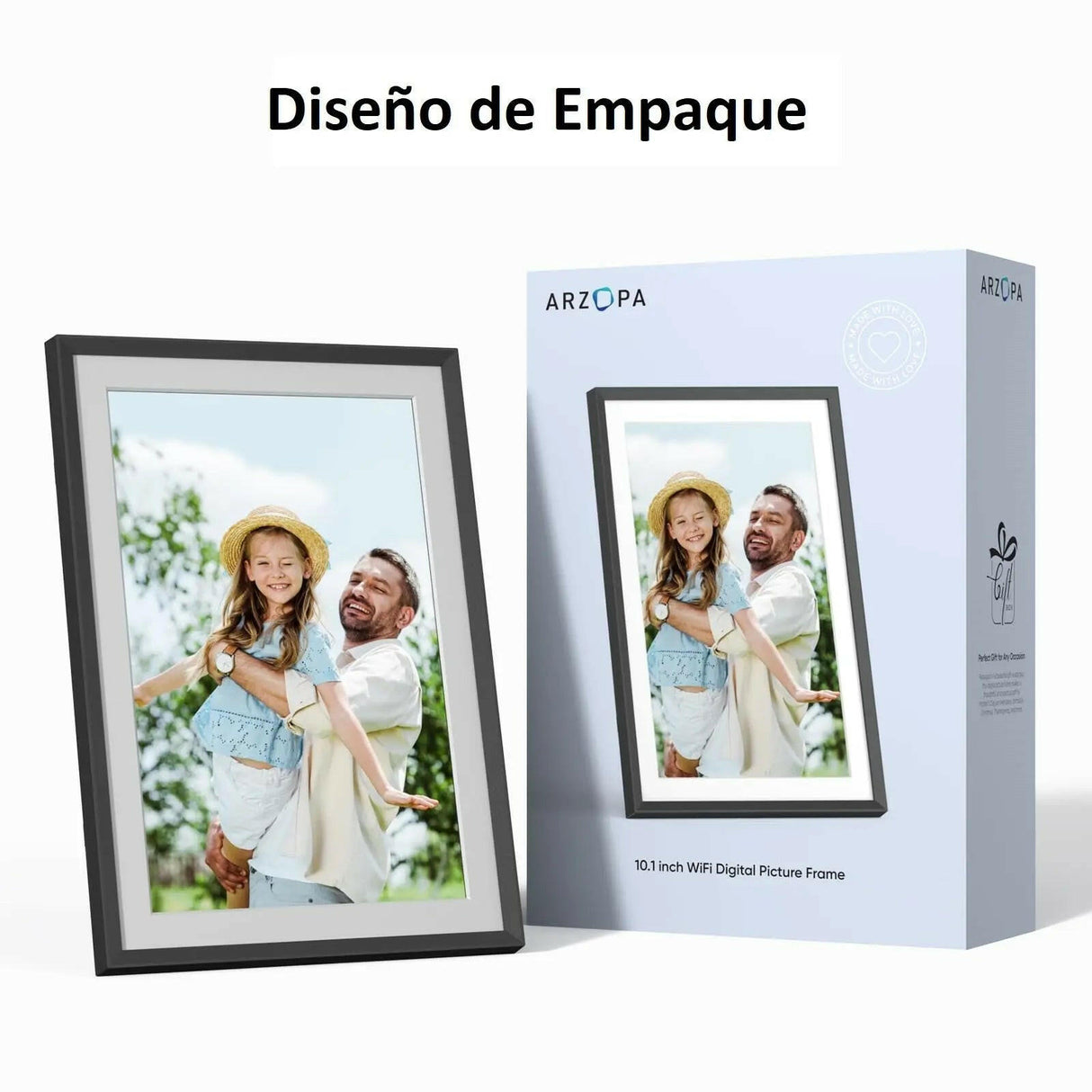 Marco De Foto Digital Inteligente 10''- 32 GB Arzopa