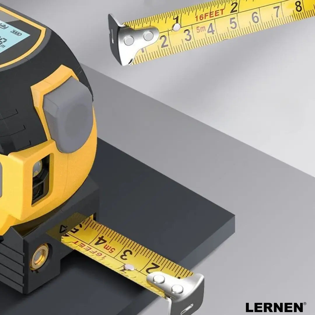 Medidor Distancia Láser Telémetro Con Huincha Lernen