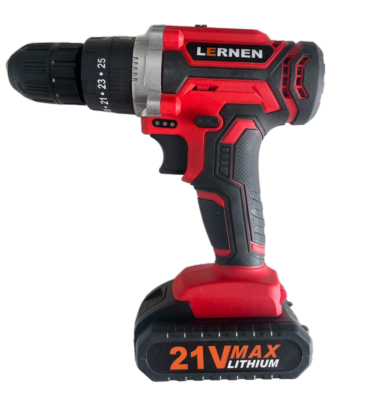 Pack Taladro Inalámbrico Percutor 2 Baterías + Set De 99 Brocas Lernen