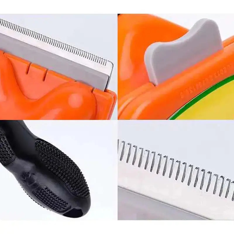 Cepillo Saca Pelo Para Perros Y Gatos, Corto O Largo, Tallas Keru