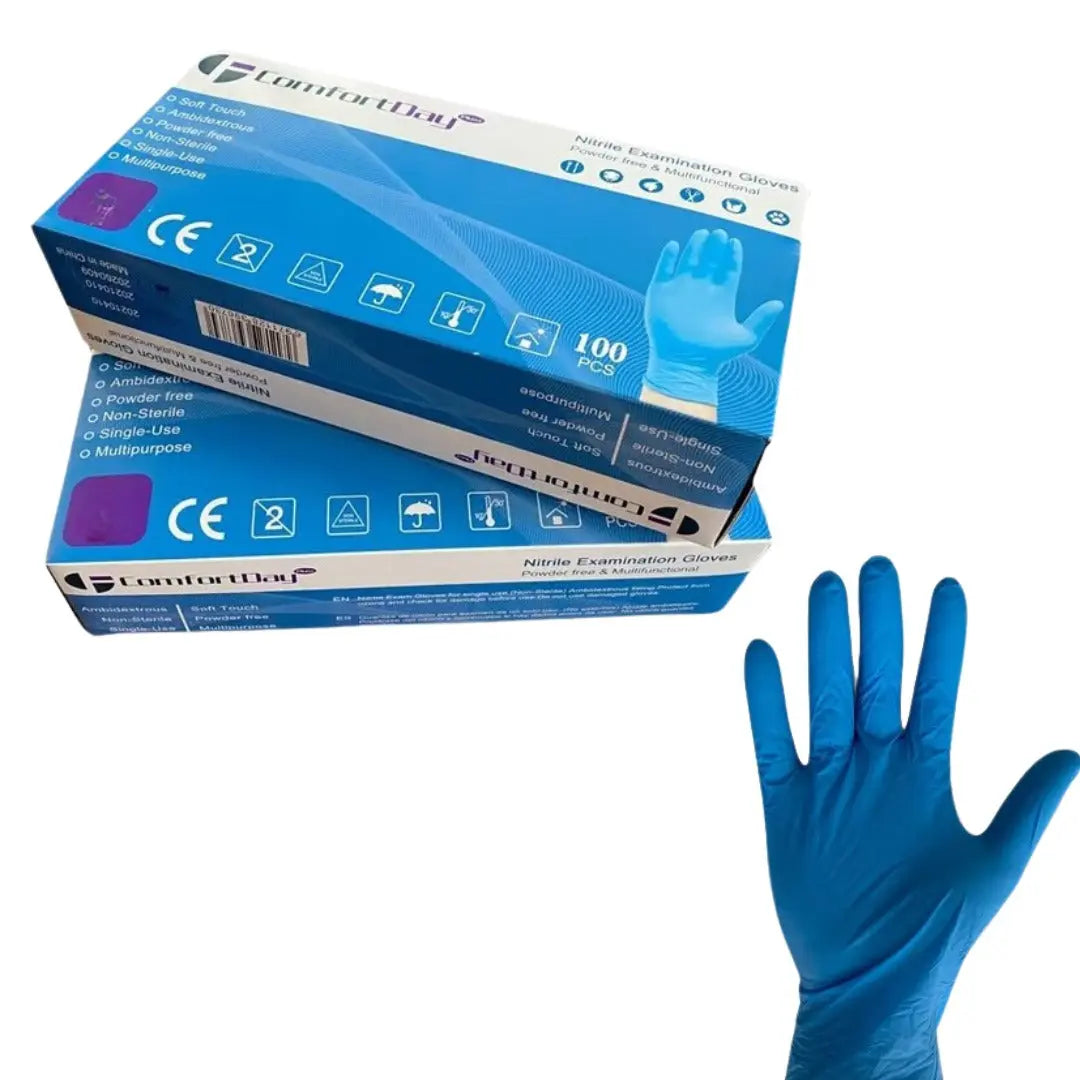 Guantes de Nitrilo Tallas S, M, L y XL - Certificados Comfortday