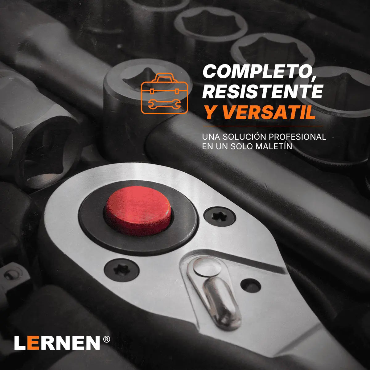 Juego De Dados Lernen 216 Piezas Kit De Herramientas Lernen