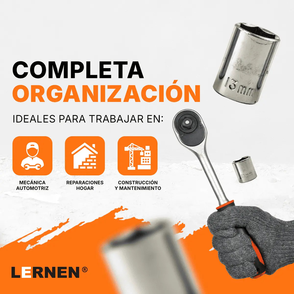 Juego De Dados Lernen 216 Piezas Kit De Herramientas Lernen