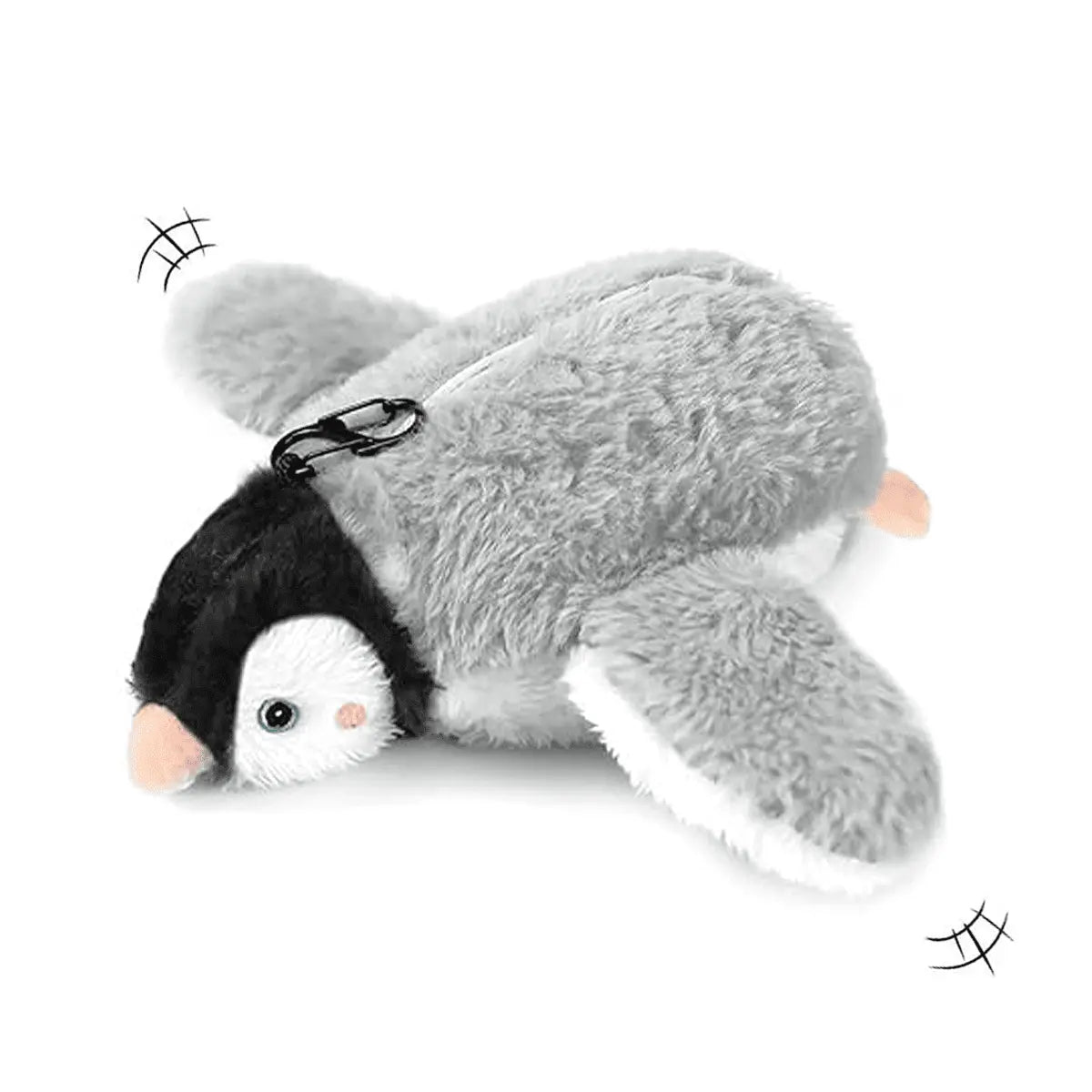 Juguete Interactivo Pájaro Volador Gris Keru