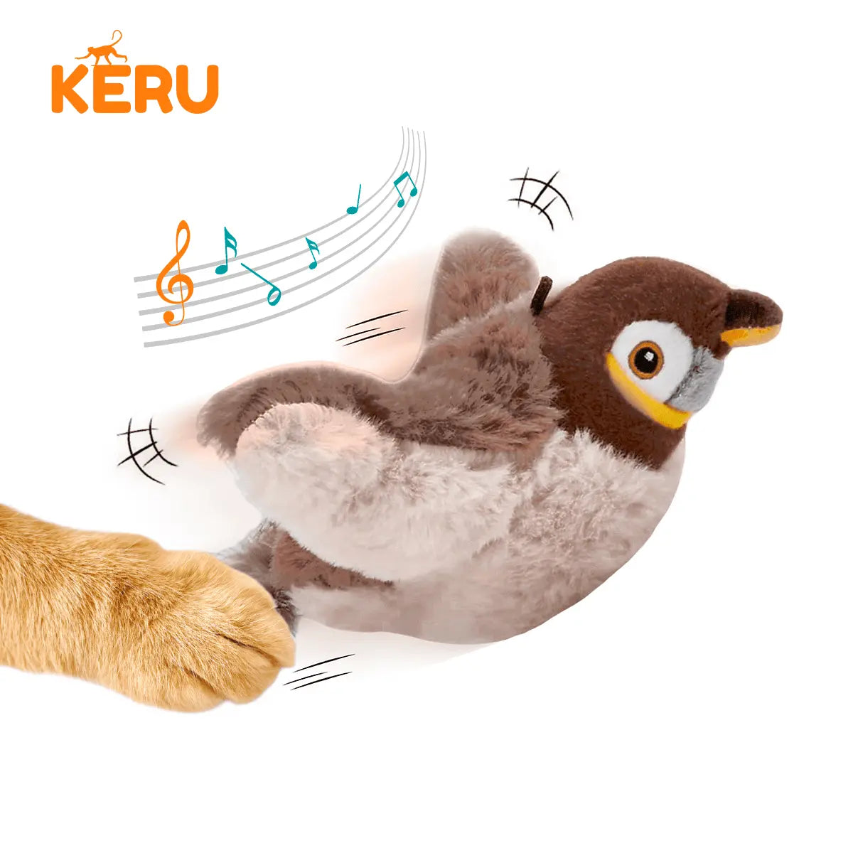 Juguete Interactivo Pájaro Volador Keru