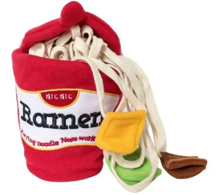 Juguete de peluche interactivo para mascotas - Ramen