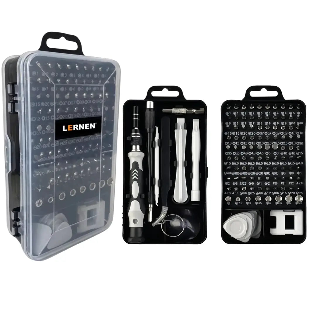 Kit De 115 Puntas De Precisión Destornillador Puntas Dados LERNEN