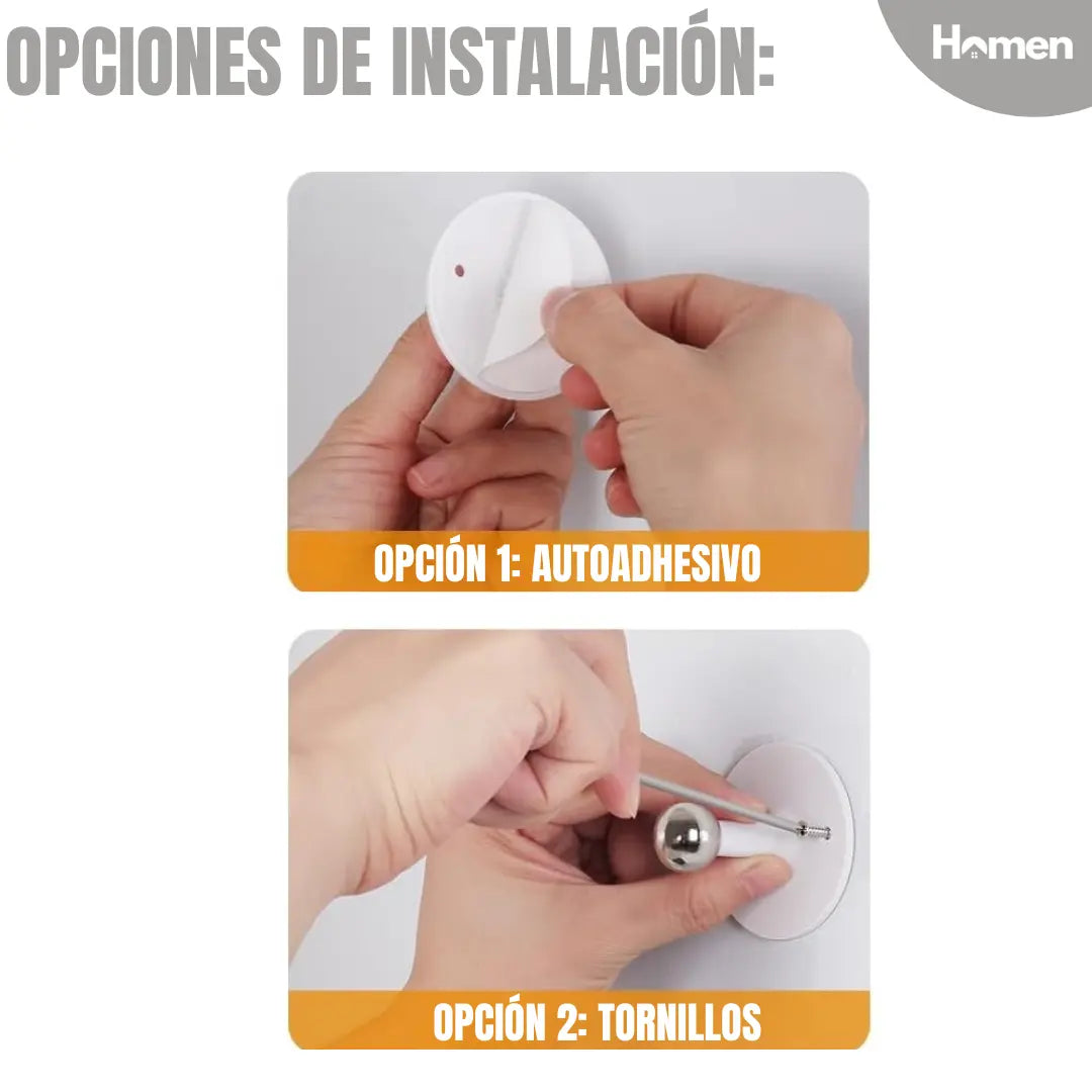 Lámpara de Pared Inalámbrica con Batería Recargable y Control Remoto – 5W Homen