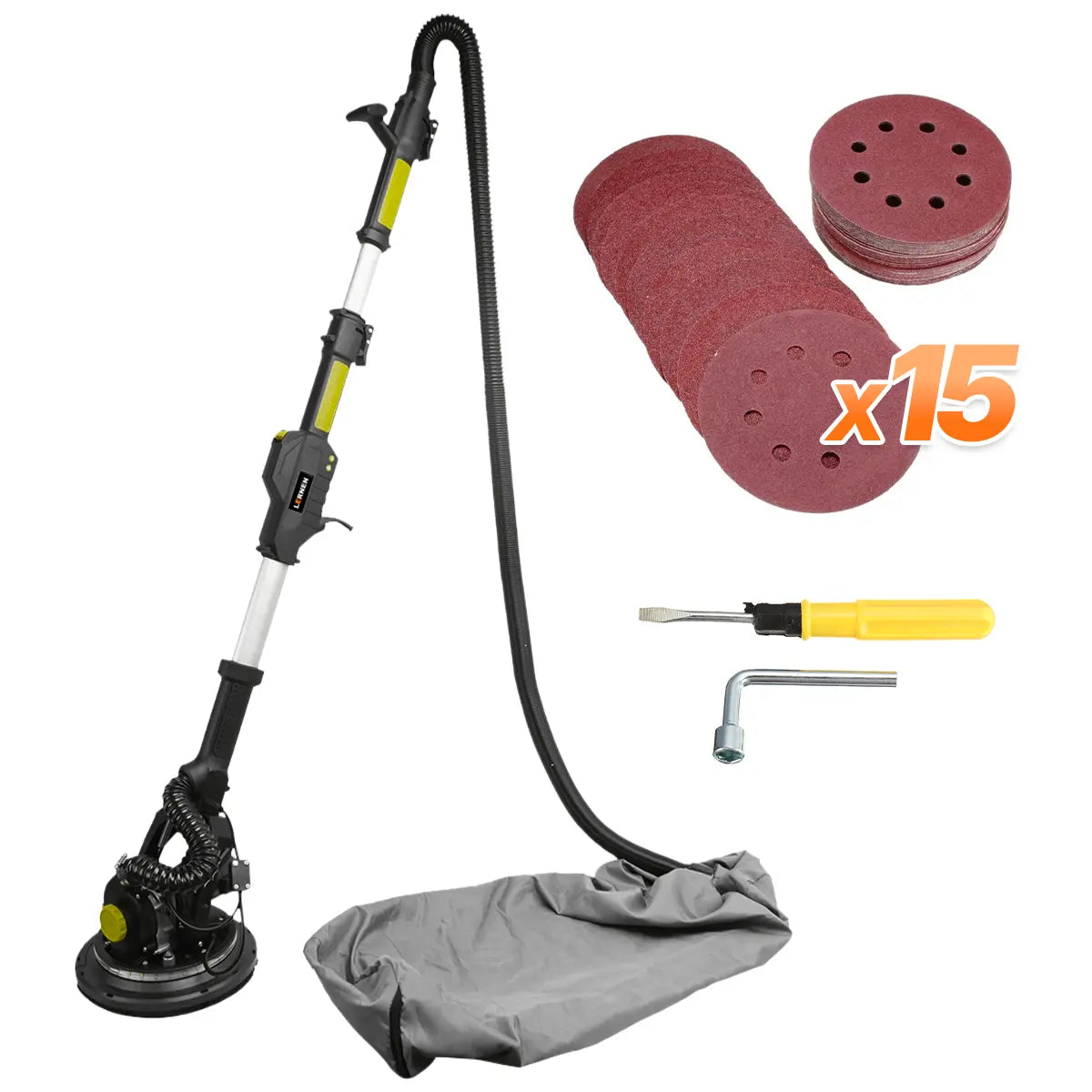 Lijadora De Pared, Piso Y Techo Industrial 750W Lernen