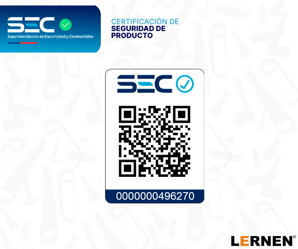 Lijadora Roto Orbital PRO LERNEN 350 W + 15 Lijas Lernen