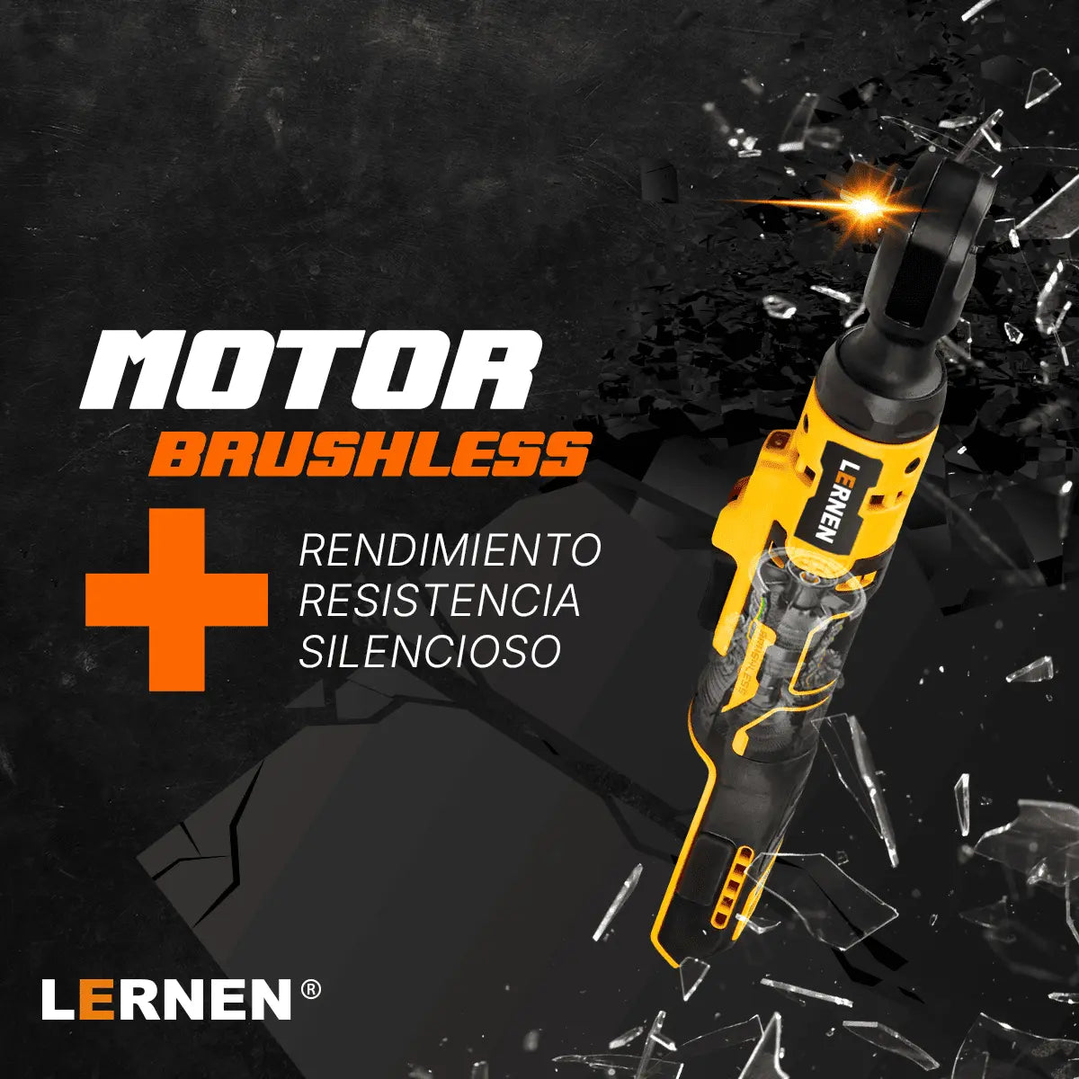 Llave Chicharra eléctrica Inalámbrica PRO + 2 baterías + 6 dados Lernen