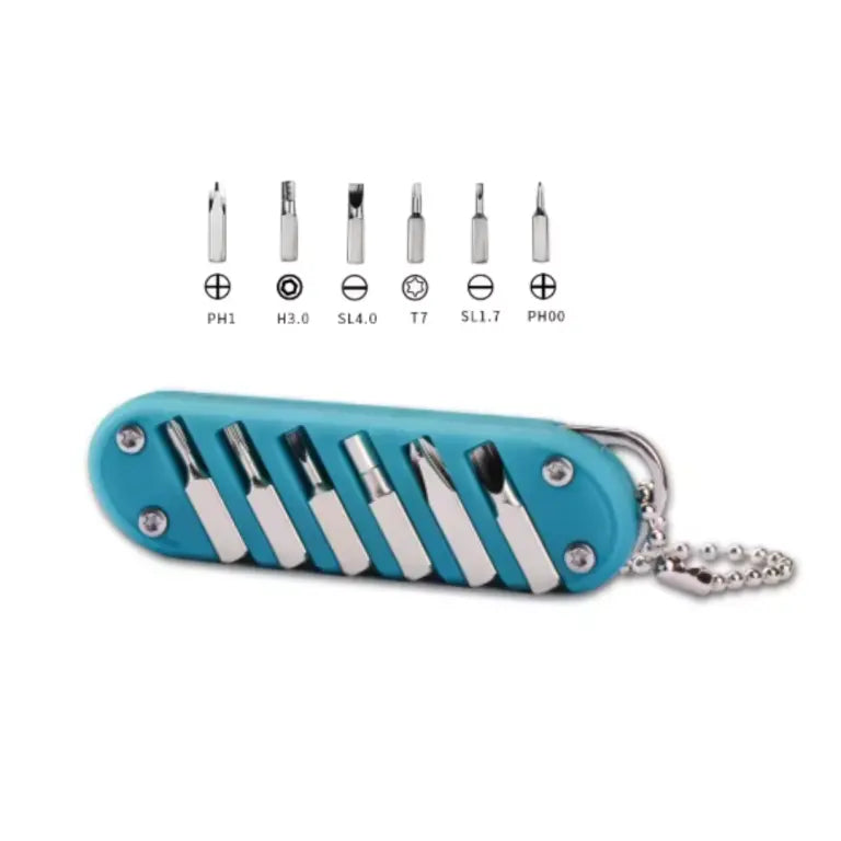 Llavero 6 Puntas Destornillador