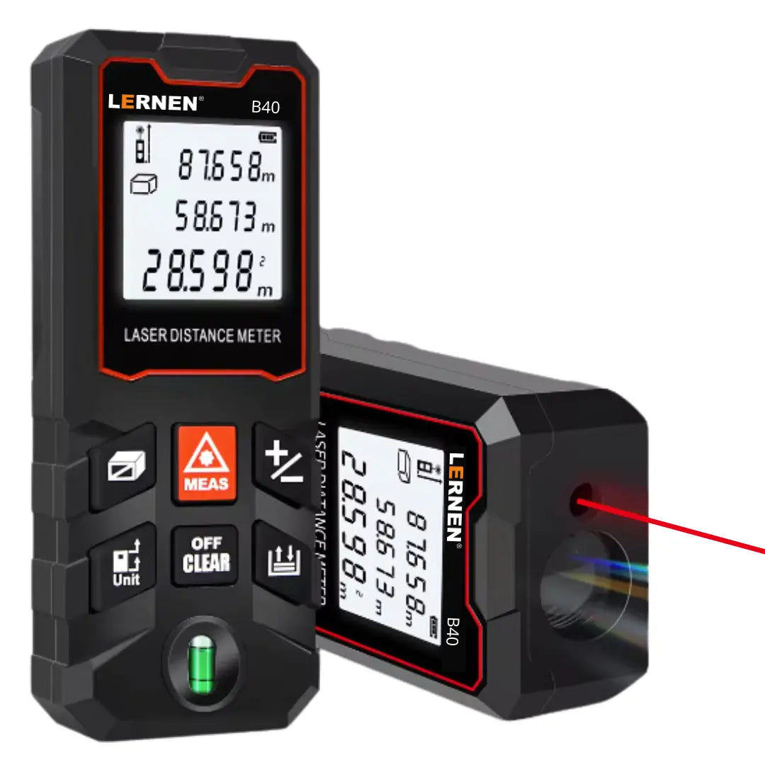 Medidor De Distancia Laser Digital 40m LERNEN