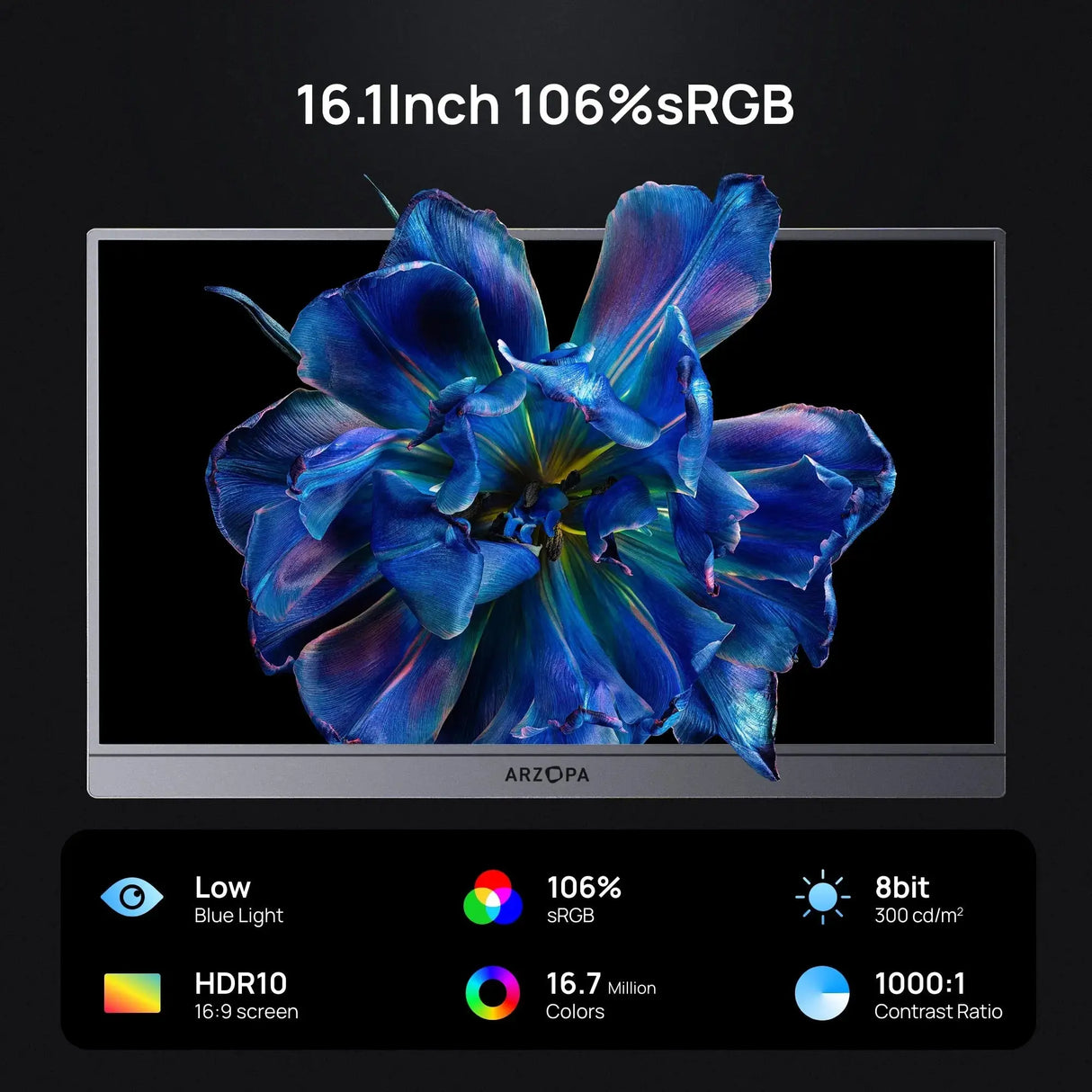 Monitor Portátil Arzopa Z1FC - 16.1" Arzopa