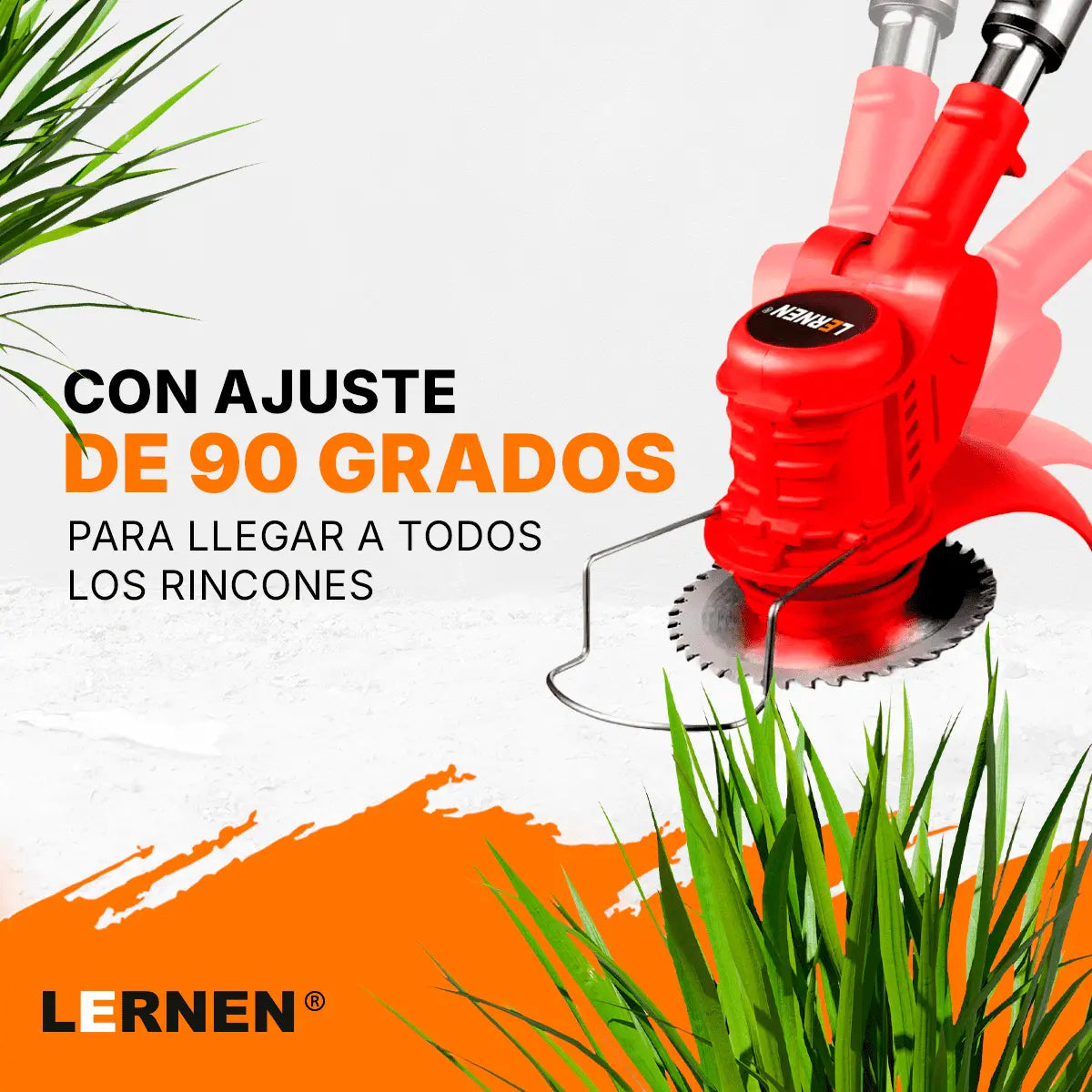 Orilladora de Pasto Telescópica Lernen Lernen