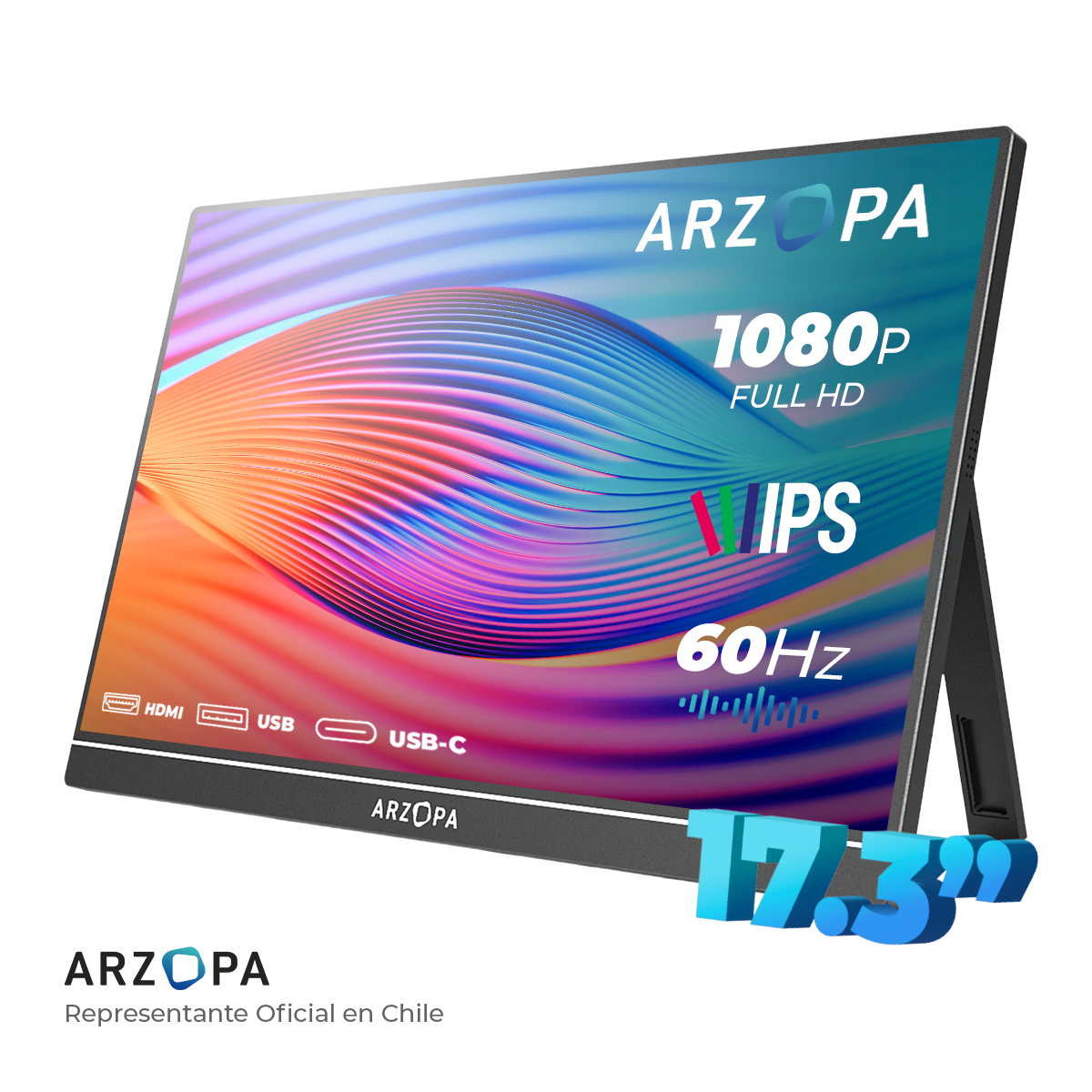 Monitor Portátil Arzopa A1M – 17.3” Arzopa