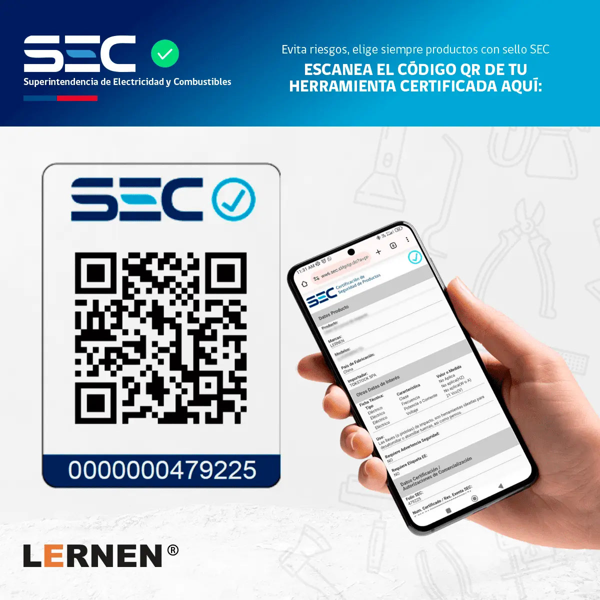 Pack Brushless Taladro y Llave Impacto LERNEN + Bolso + Accesorios Lernen