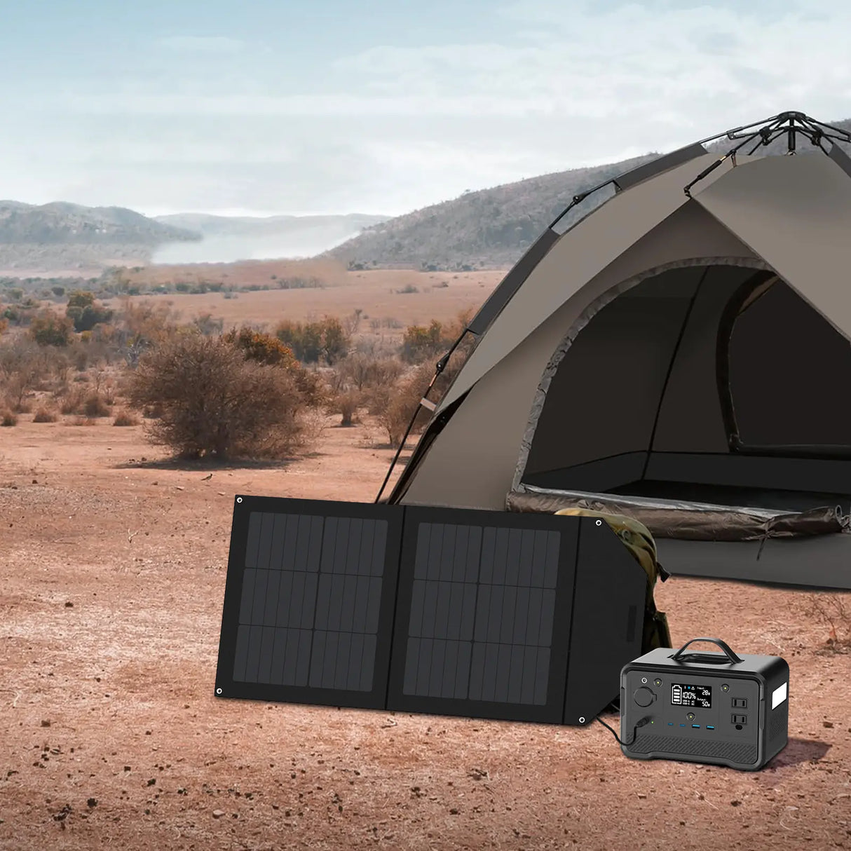 Panel solar para Estación De Energía SL100W Lernen