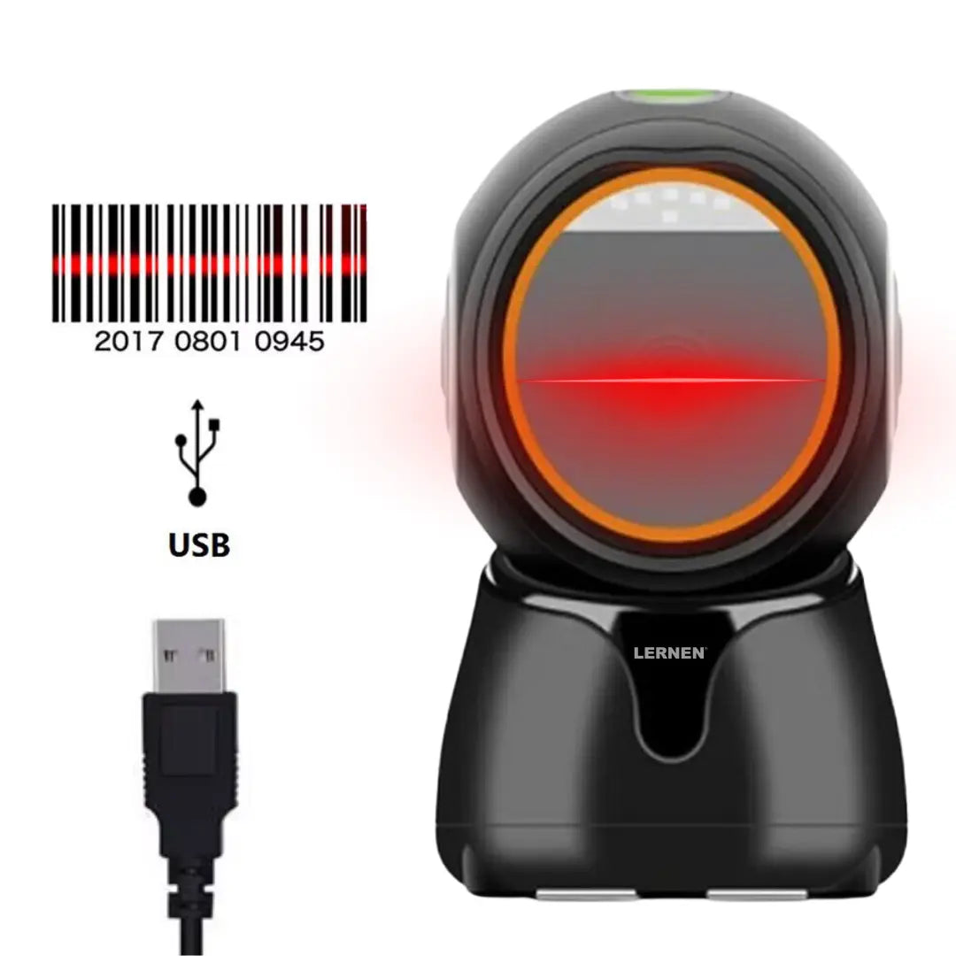 Plataforma de escaneo de código de barra 2D