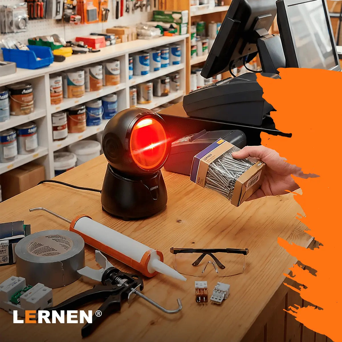 Plataforma de escaneo de código de barra 2D Lernen