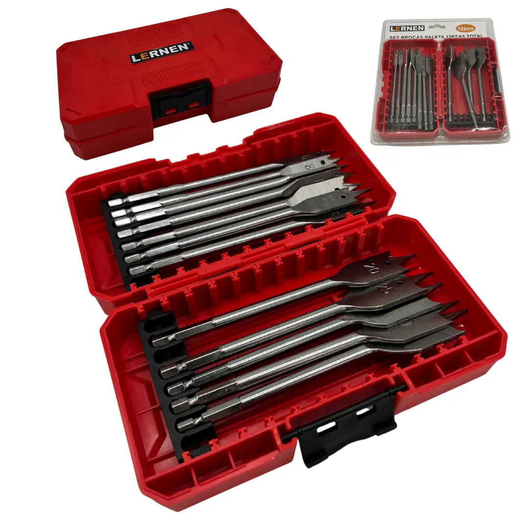 SET 12 BROCAS PALETA