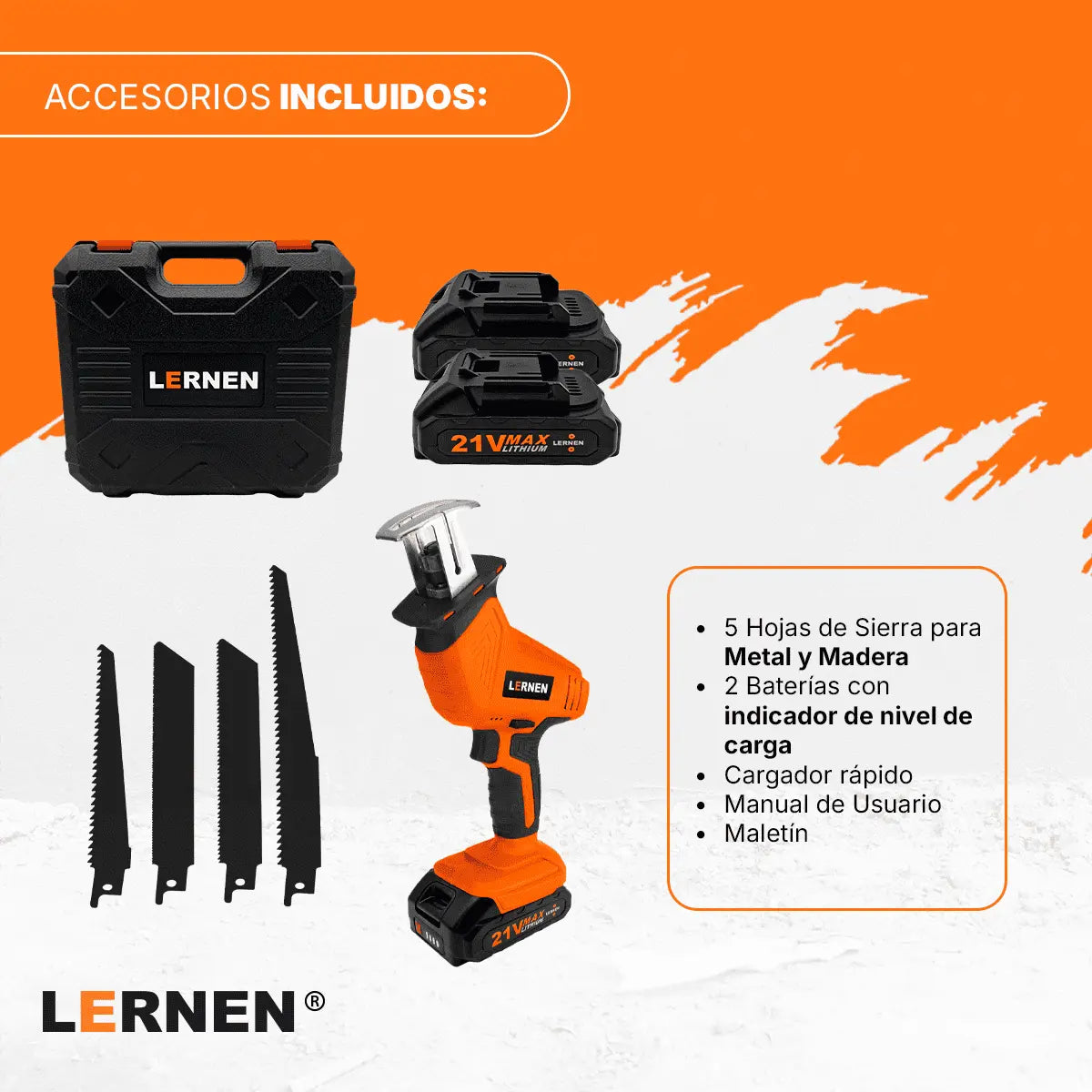 Sierra Sable Reciproca Inalámbrica Lernen Lernen