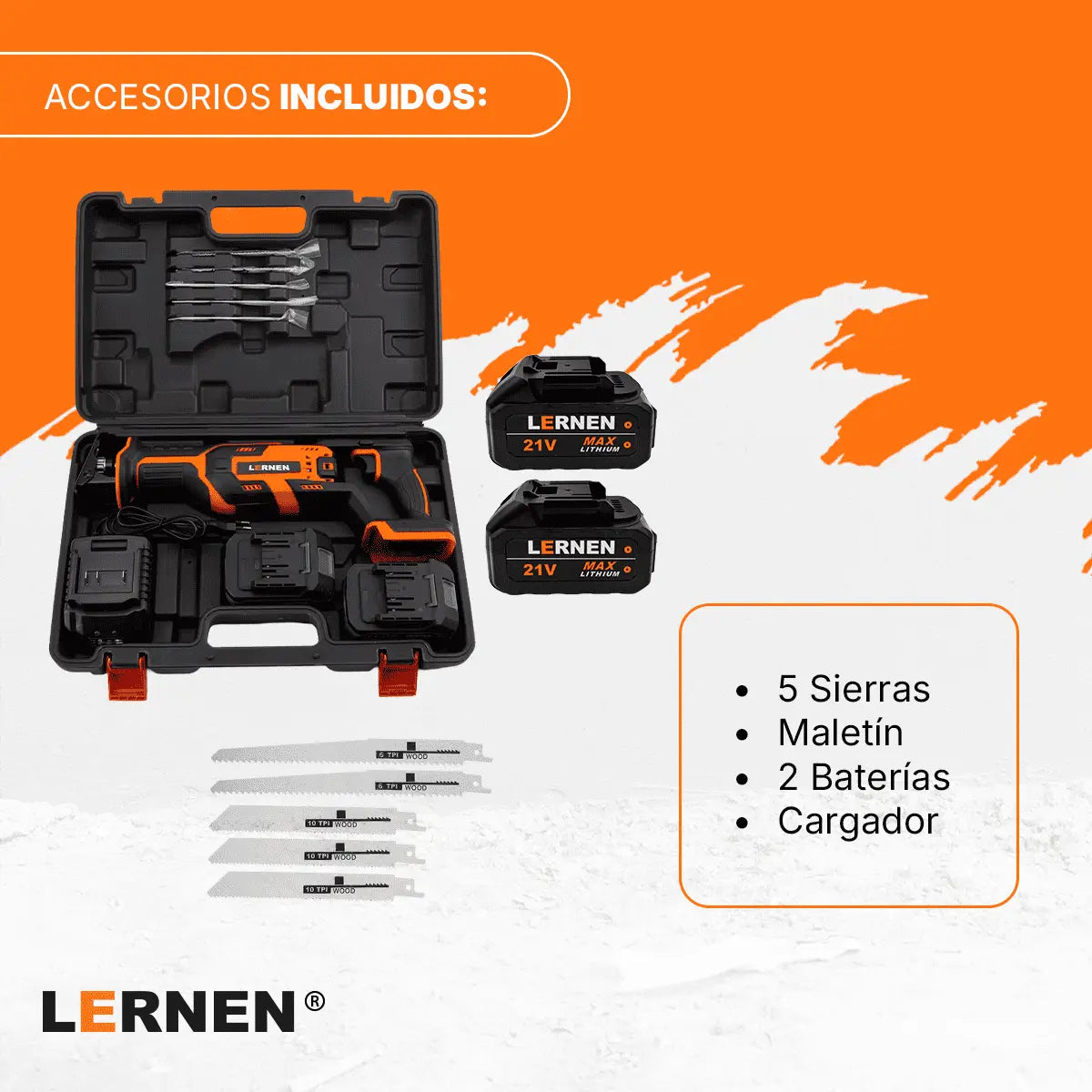 Sierra Sable Reciproca PRO Inalámbrica Lernen Lernen