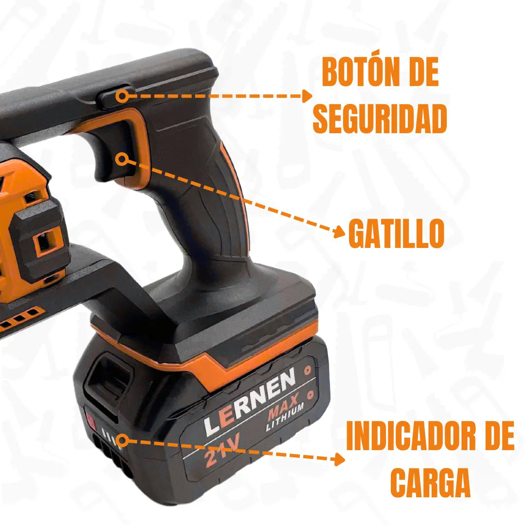 Sierra Sable Reciproca PRO Inalámbrica Lernen Lernen
