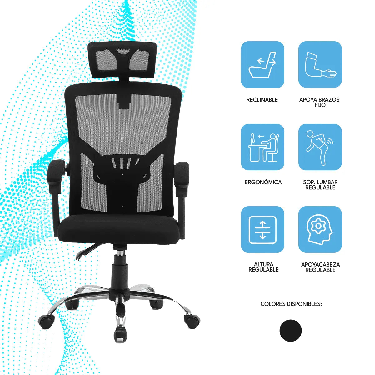 Silla De Oficina SOERME Homen