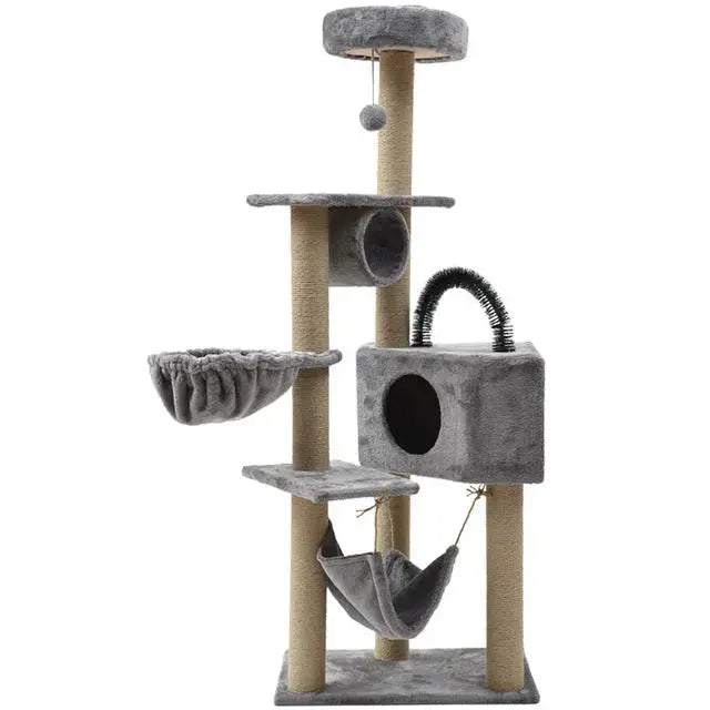 Torre Castillo Rascador Para Gatos Casa - Distintos Modelos Keru