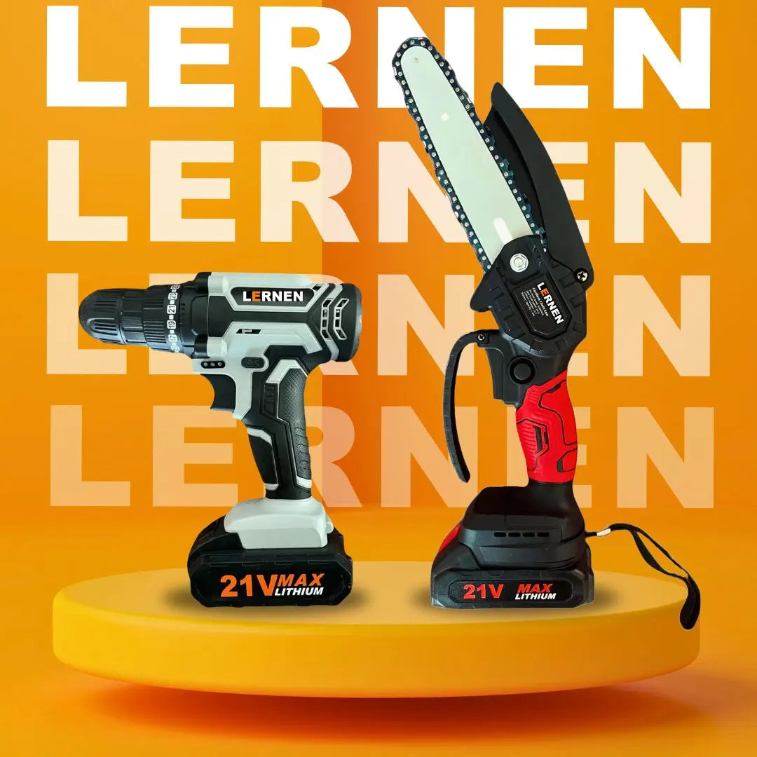 Sierra Caladora LERNEN - 400w 3000 Rpm Cuchillo 55mm + 10 Sierras Lernen