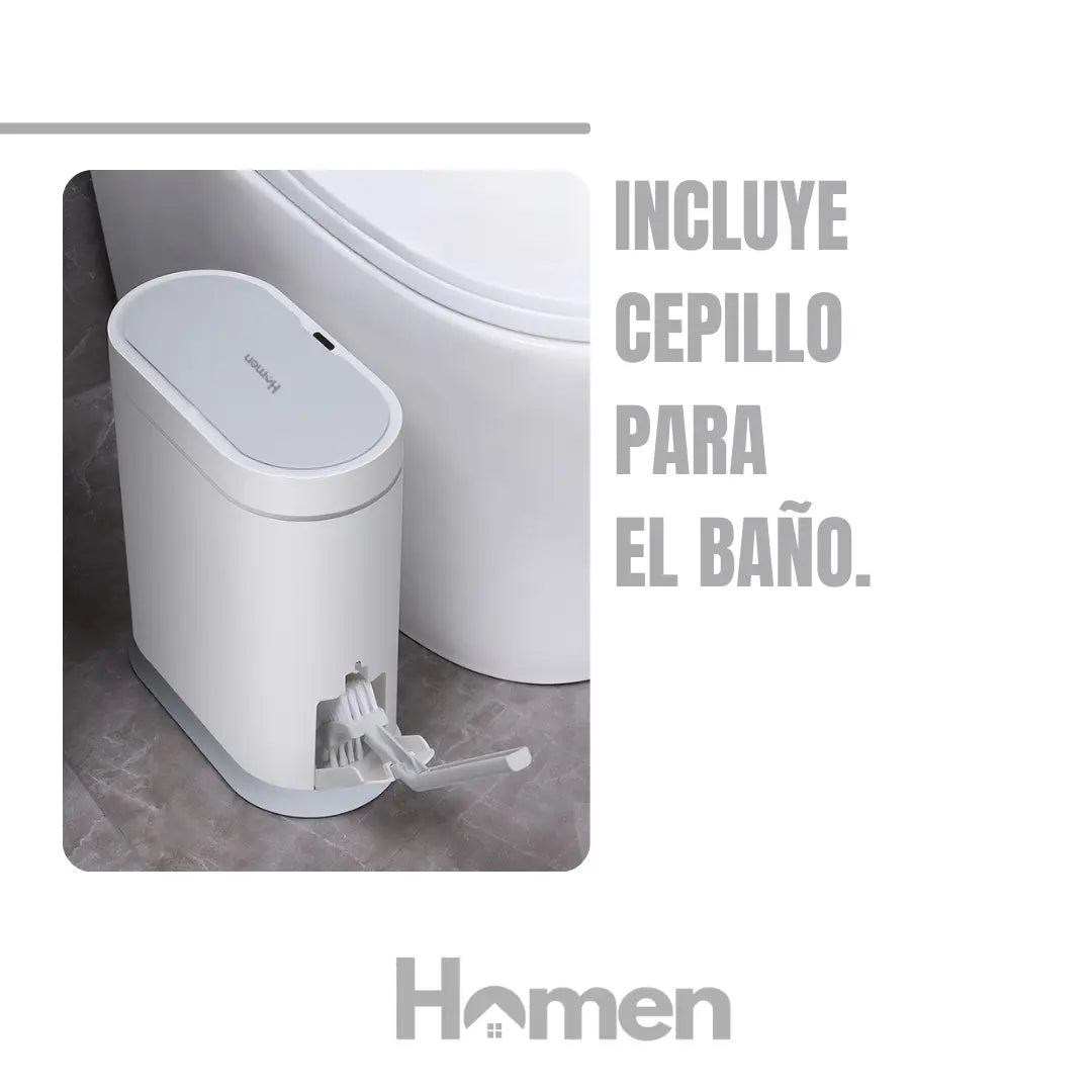 Basurero Automático Papelera Inteligente Sensor 8 Lts Homen