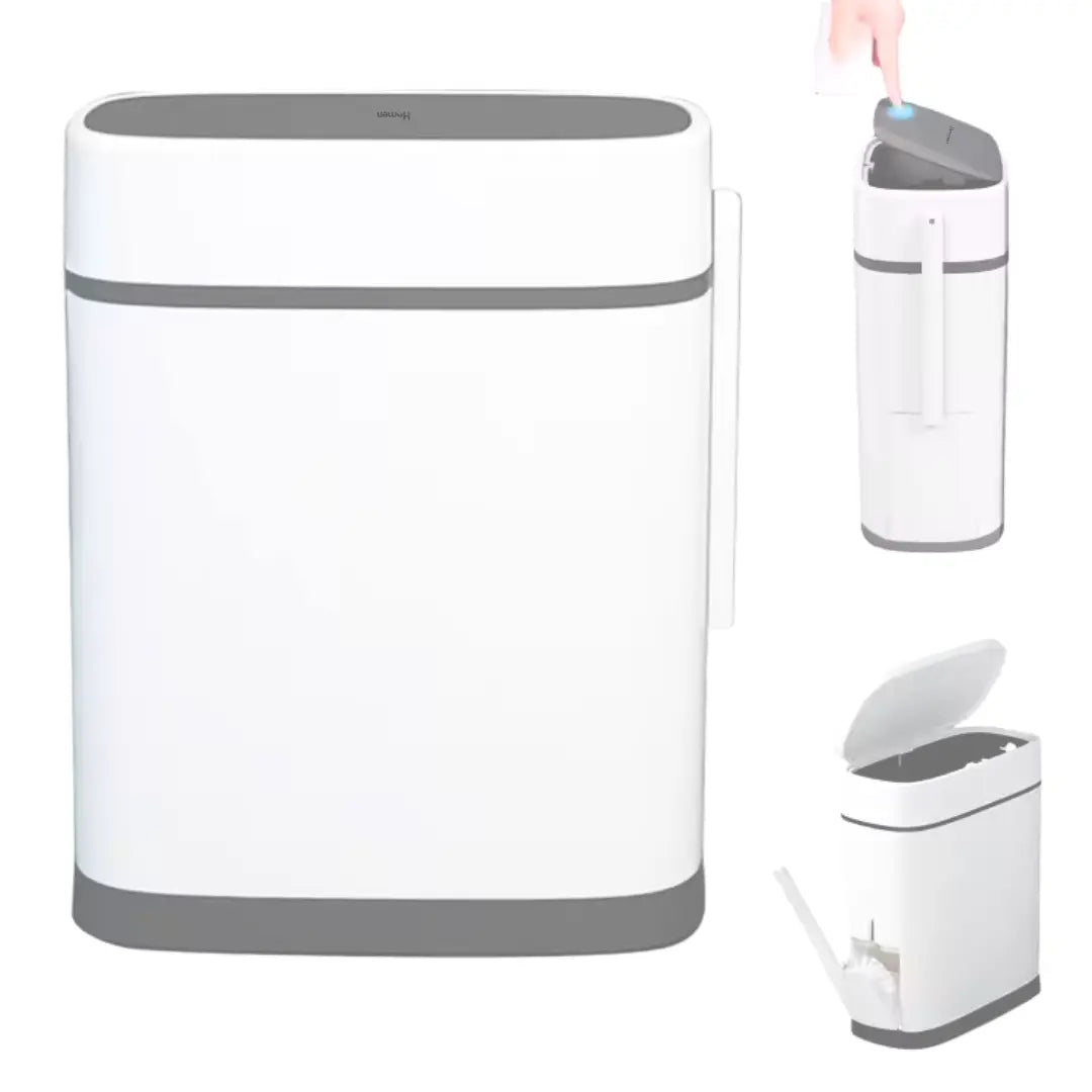 Basurero Automático Papelera Inteligente Sensor 8 Lts Homen