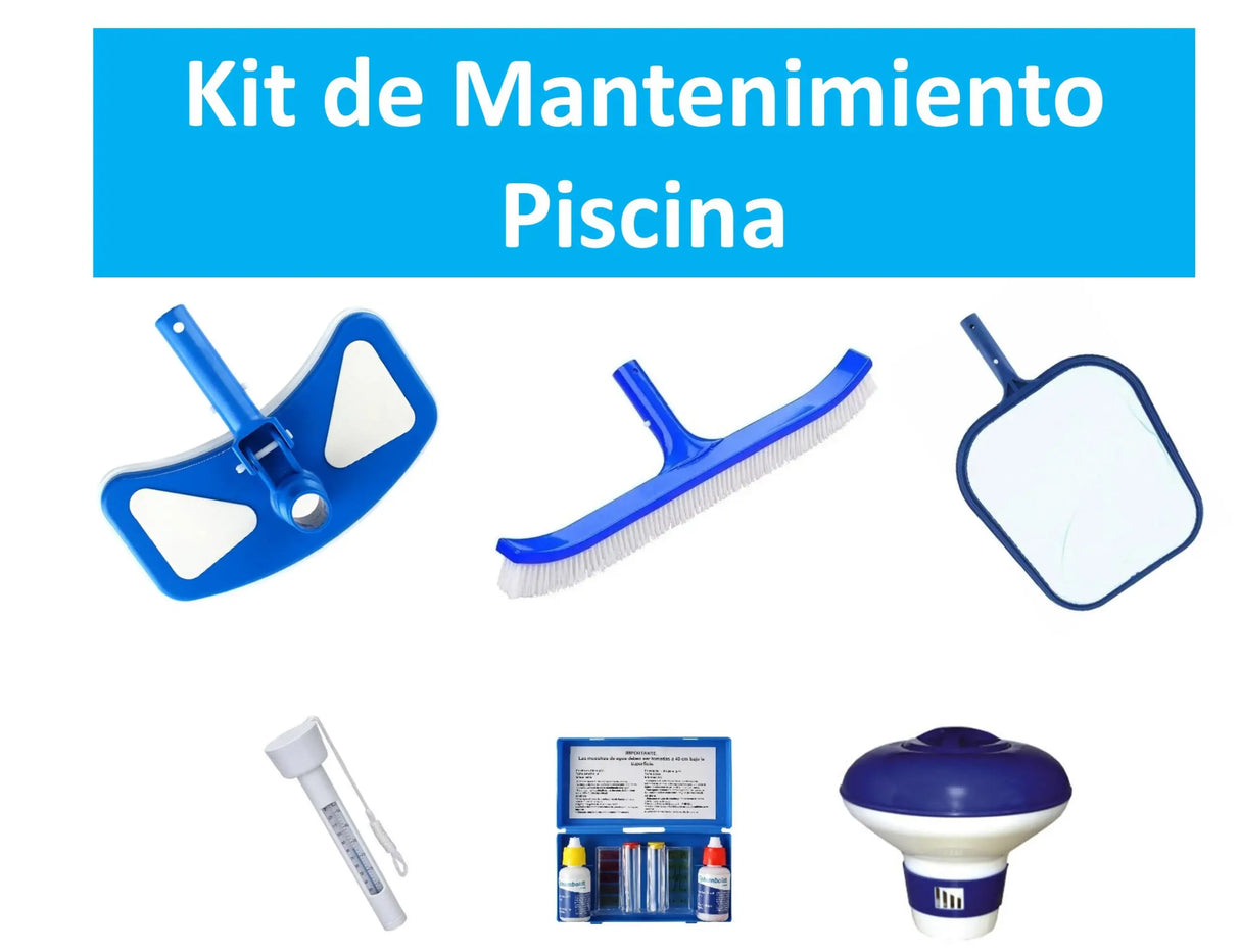 Pack 6 En 1 Para Mantención Y Limpieza De Piscina Lernen