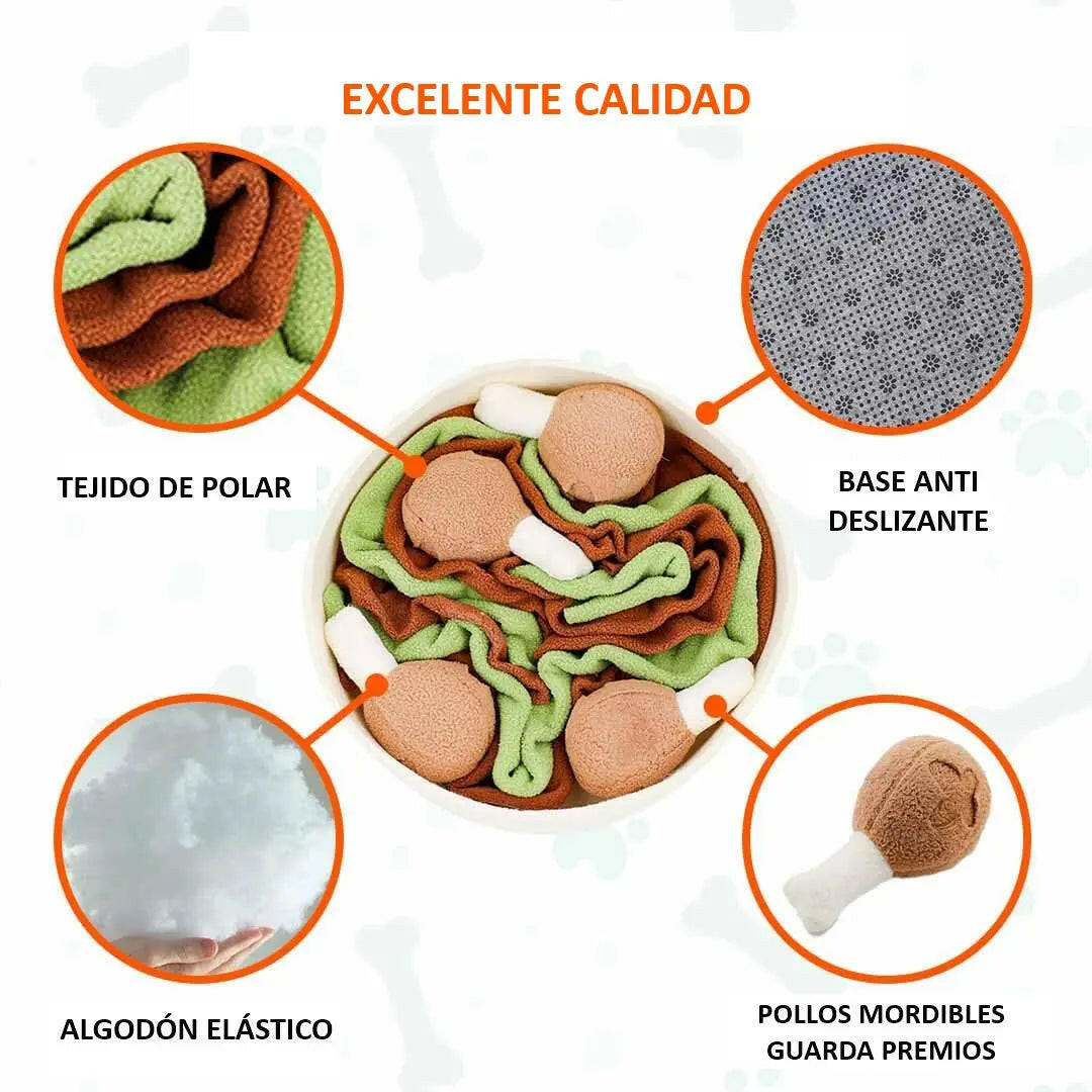 Juguete olfativo interactivo para mascotas - Pollo Chicken Keru