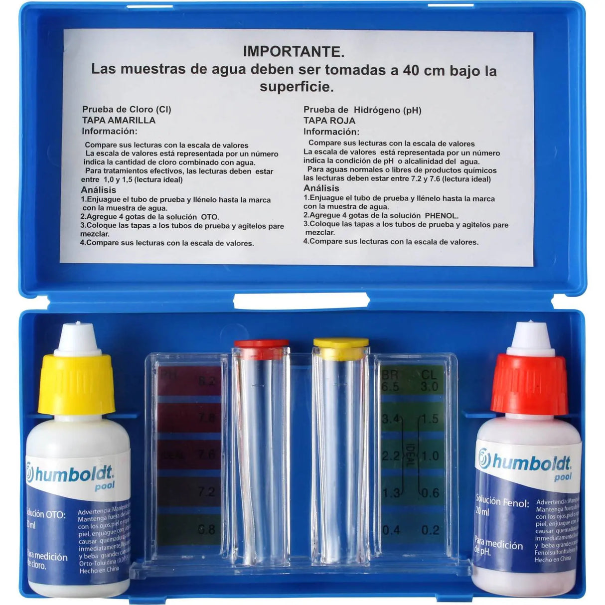 Pack 6 En 1 Para Mantención Y Limpieza De Piscina Lernen