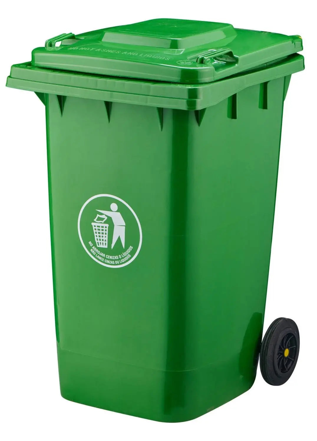 Basurero Contenedor De Basura 240 Litros - Colores Lernen