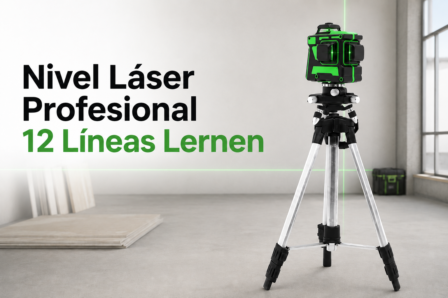 Nivel Láser Profesional 12 Líneas: usos, ventajas y guía