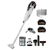 Aspiradora Inalámbrica Lernen 21v + 2 Baterías + Accesorios