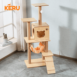 Castillo Rascador Para Gatos EC KERU Keru