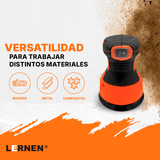 Lijadora Roto Orbital Lernen 350 W - Con Lijas De Repuesto Lernen