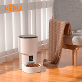 Comedero Automático Wifi Con Cámara Blanco EC - Keru