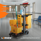 Carro De Aseo Porta Útiles, Con Tapa Incluye 2 Bolsas Lernen