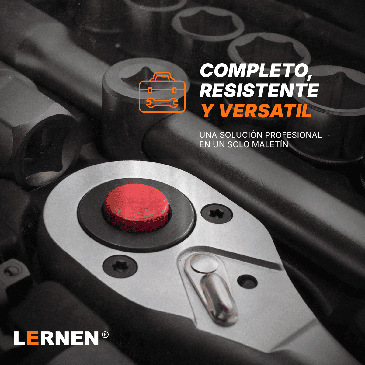 Juego De Dados Lernen 216 Piezas Kit De Herramientas Lernen